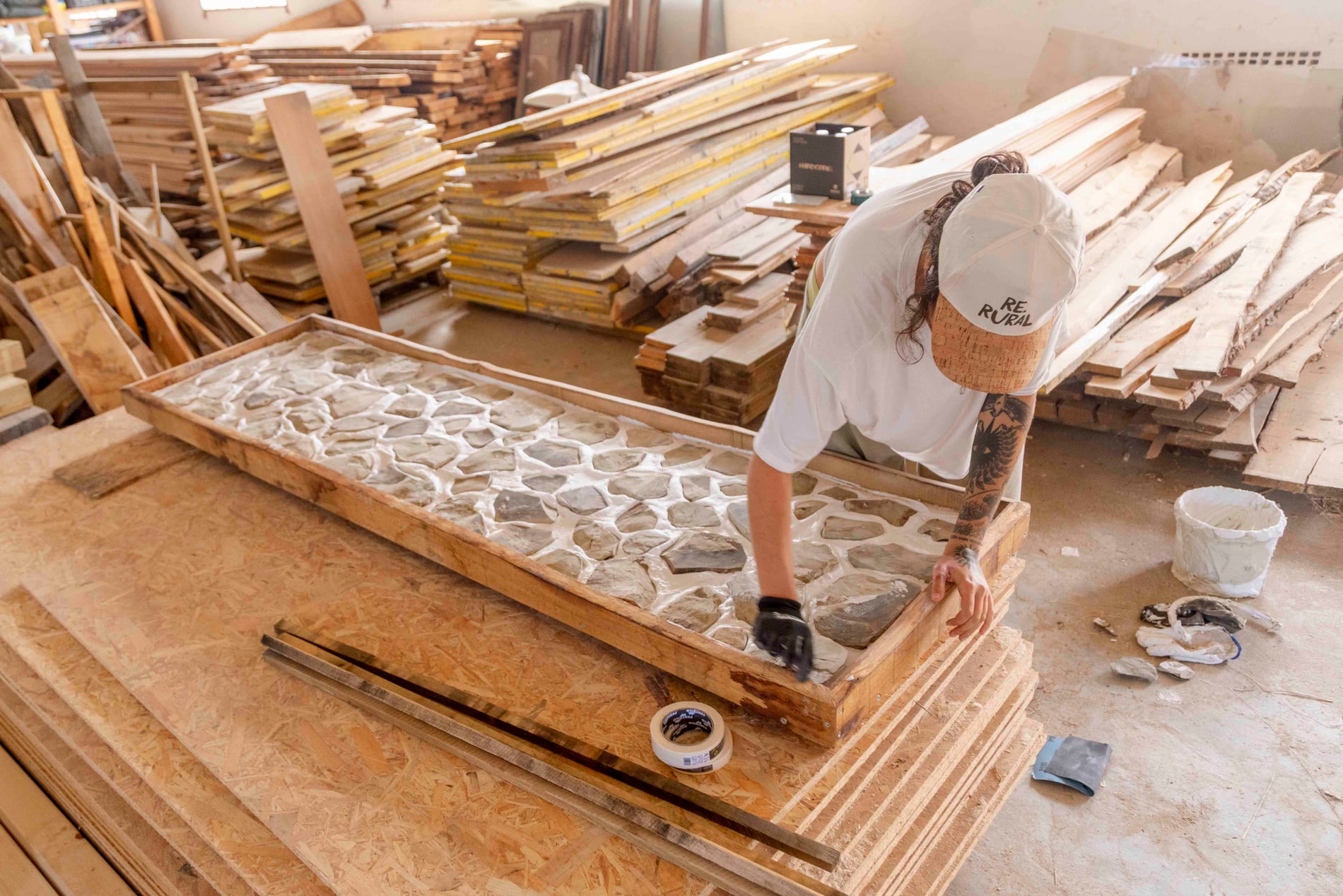 Community workshop space at Traditional Dream Factory